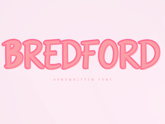 Bredford: A Modern Handwritten Font for Creative Projects