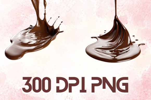 Chocolate Splash: Realistic Graphics 09
