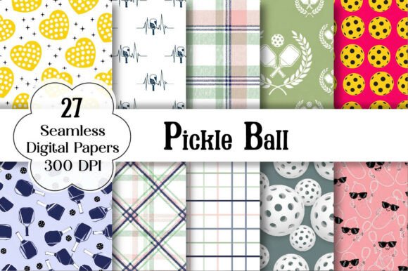 Pickle Ball Digital Paper: Unleash Your Creative Potential