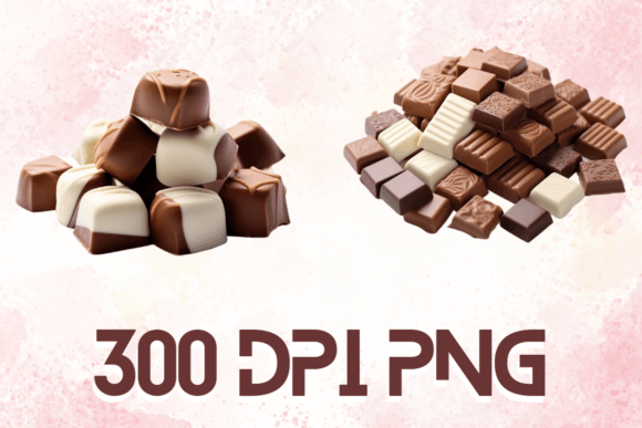 Realistic Chocolates: Tasty Graphics 03 for Decadent Designs