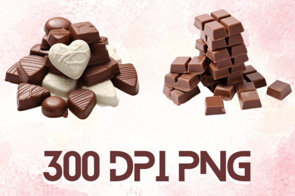 Realistic Chocolates: Tasty Graphics 06