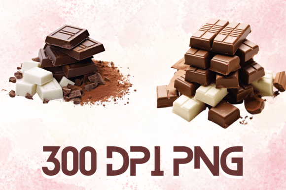 Realistic Chocolates: Tasty Graphics 08
