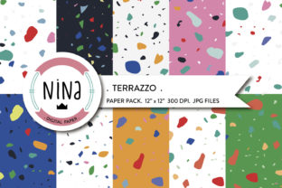 Terrazo Digital Paper & Wrapping: A Designer's Texture Toolkit